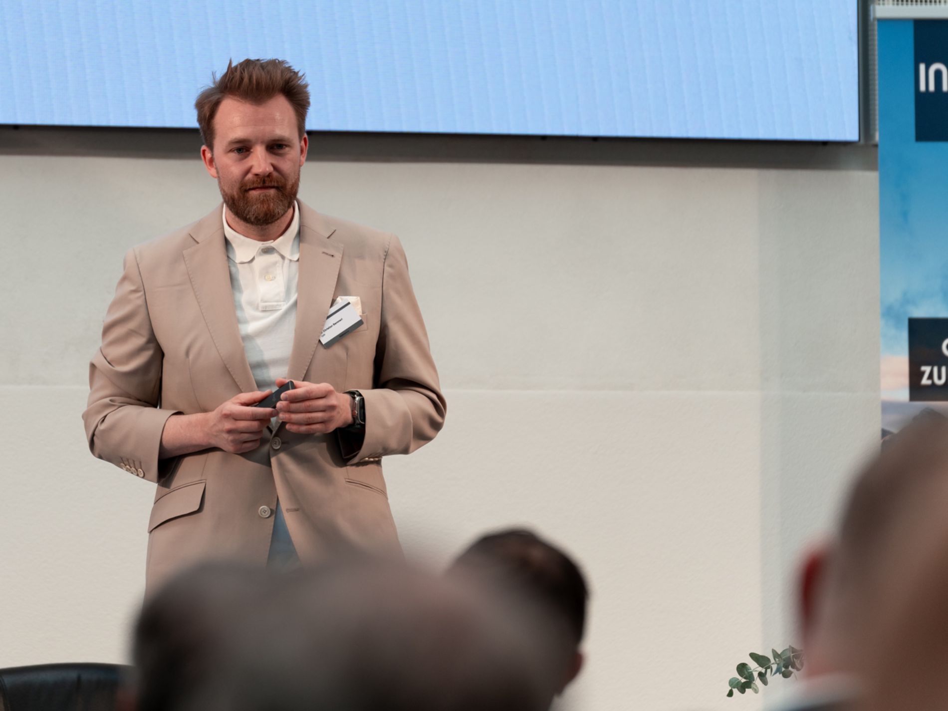 Dr. Chris Bemmerl stellt Open Data Bayern vor
