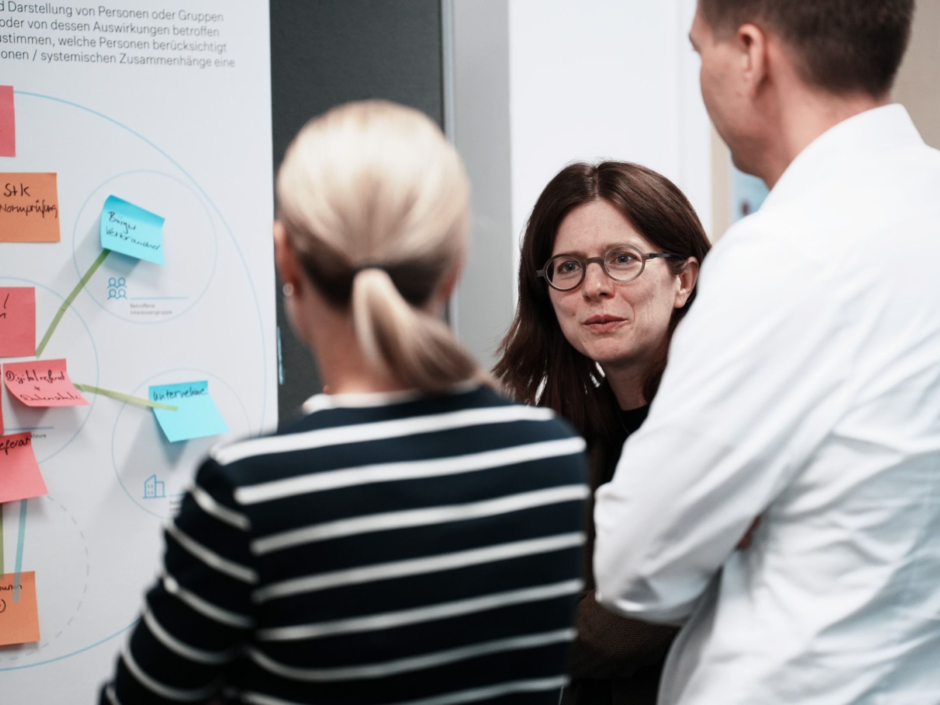 Gruppenarbeit beim Digital Check Bayern